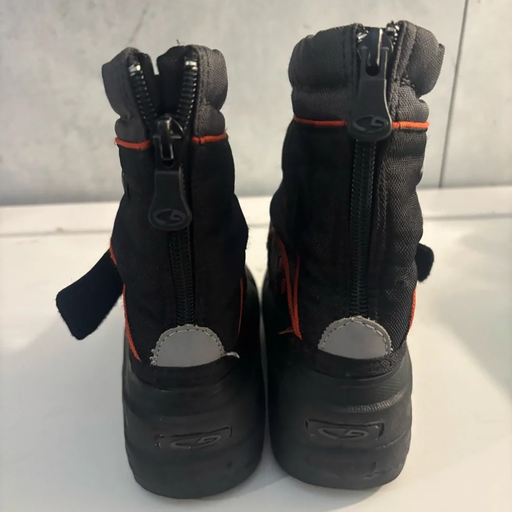 Champion Kids Toddlers Black Winter Snow Rain Boots Size 4